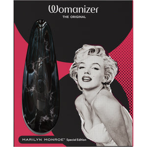 Womanizer Marilyn Monroe Special Edition Pleasure Air Clitoral Stimulator - Black Marble