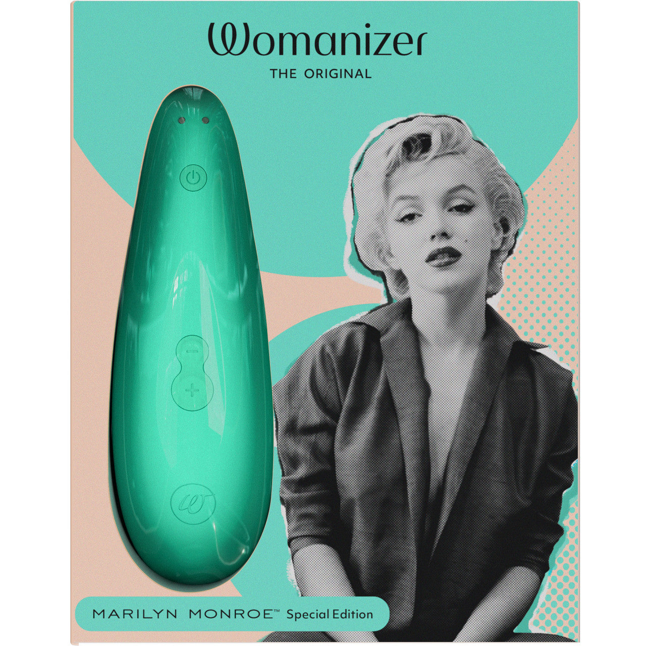 Womanizer Marilyn Monroe Special Edition Pleasure Air Clitoral Stimulator - Mint