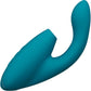 Womanizer DUO 2 Silicone Pleasure Air Clitoral & G-Spot Stimulator - Petrol