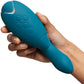 Womanizer DUO 2 Silicone Pleasure Air Clitoral & G-Spot Stimulator - Petrol