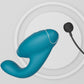 Womanizer DUO 2 Silicone Pleasure Air Clitoral & G-Spot Stimulator - Petrol