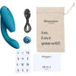 Womanizer DUO 2 Silicone Pleasure Air Clitoral & G-Spot Stimulator - Petrol