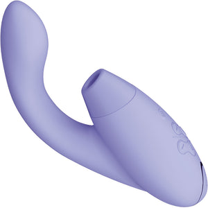 Womanizer DUO 2 Silicone Pleasure Air Clitoral & G-Spot Stimulator - Lilac