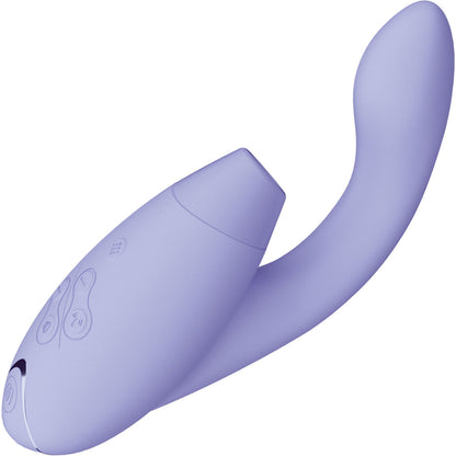 Womanizer DUO 2 Silicone Pleasure Air Clitoral & G-Spot Stimulator - Lilac