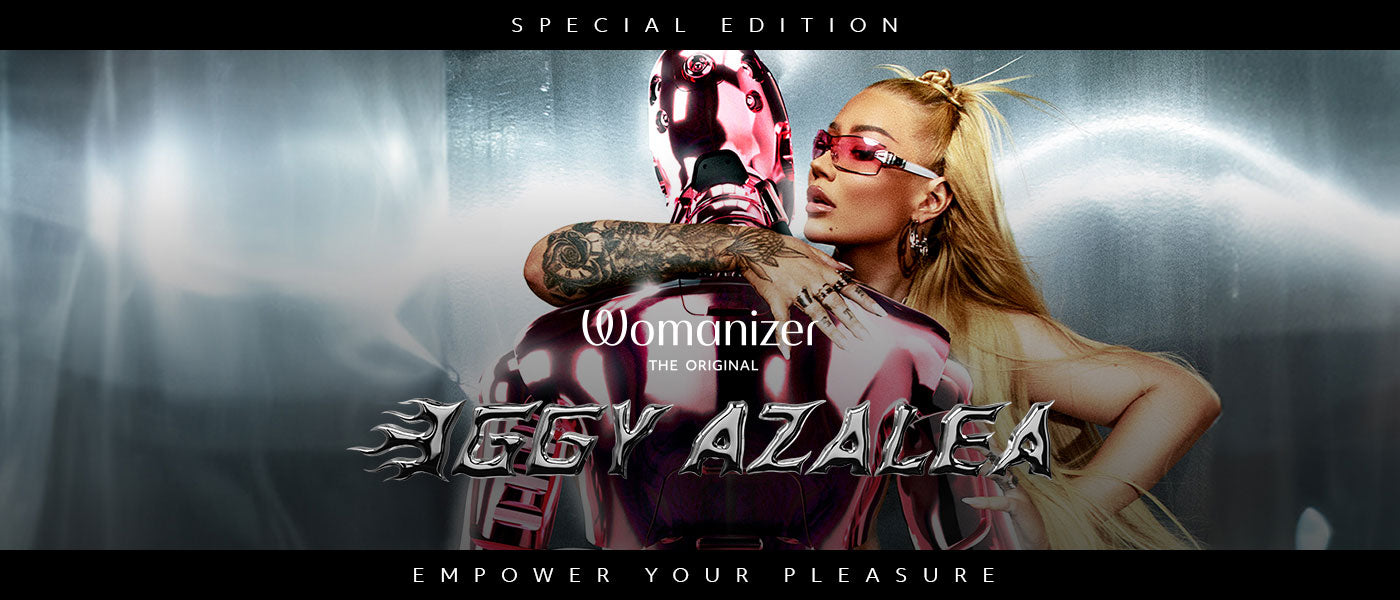 Womanizer Liberty 2 Iggy Azalea Pleasure Air Clitoral Stimulator - Banner Graphic