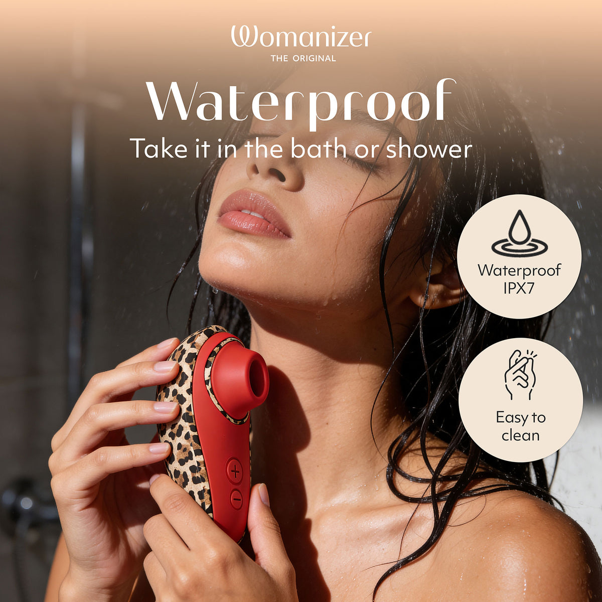 Womanizer Liberty 2 Pleasure Air Clitoral Stimulator - Leopard