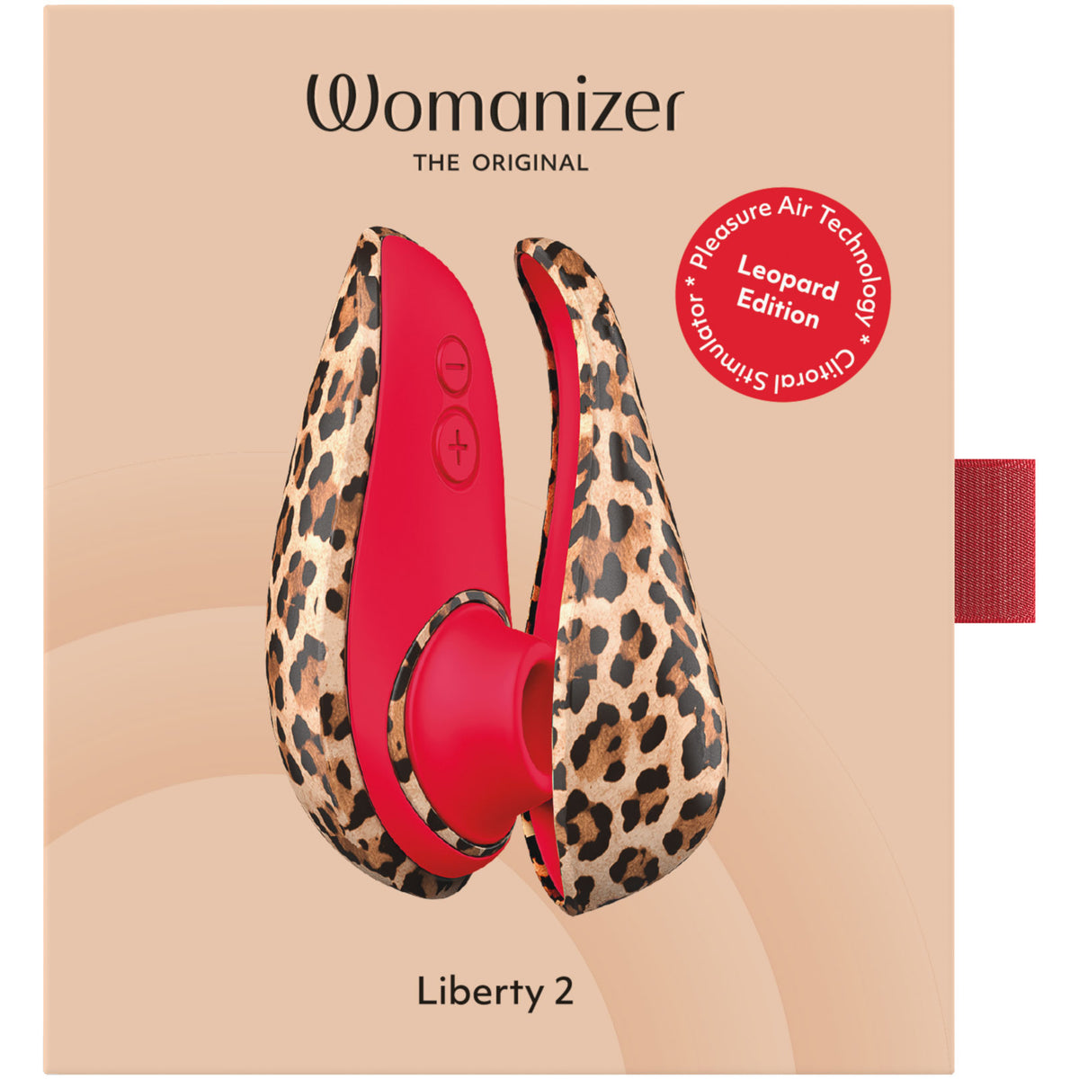 Womanizer Liberty 2 Pleasure Air Clitoral Stimulator - Leopard
