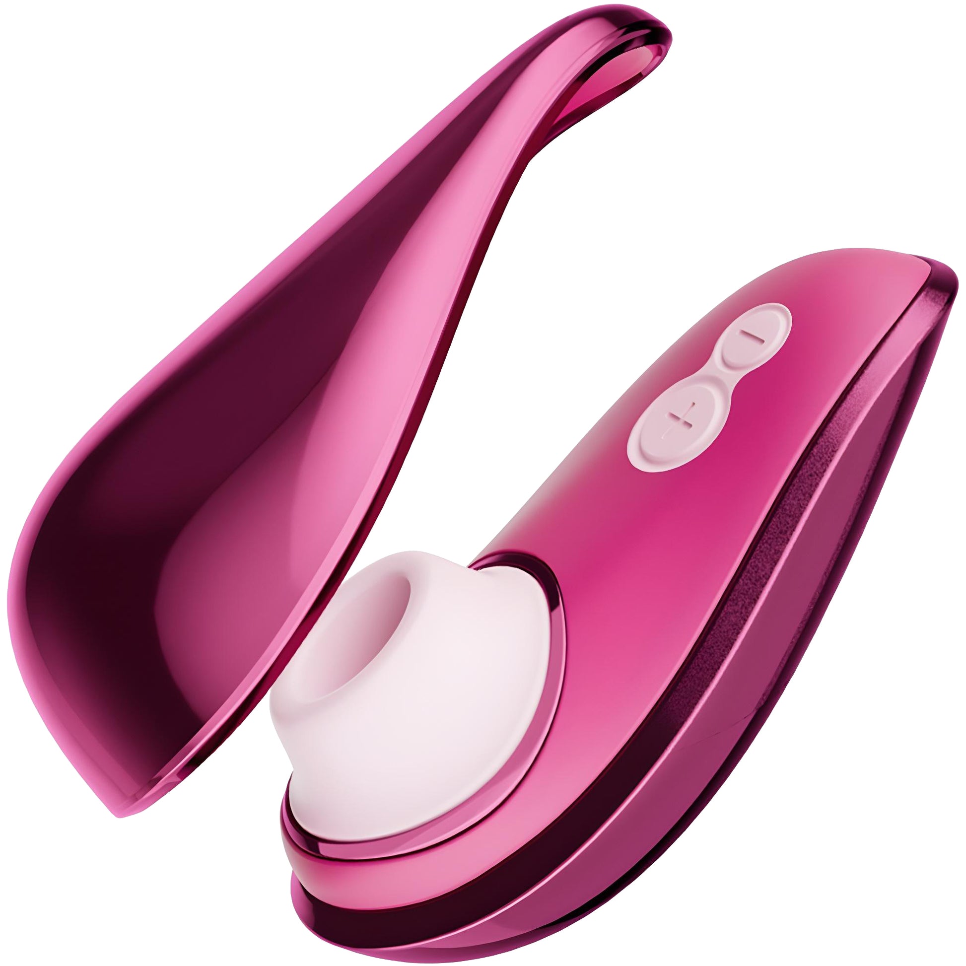 Womanizer Liberty 2 Iggy Azalea Pleasure Air Clitoral Stimulator - Metallic Pink