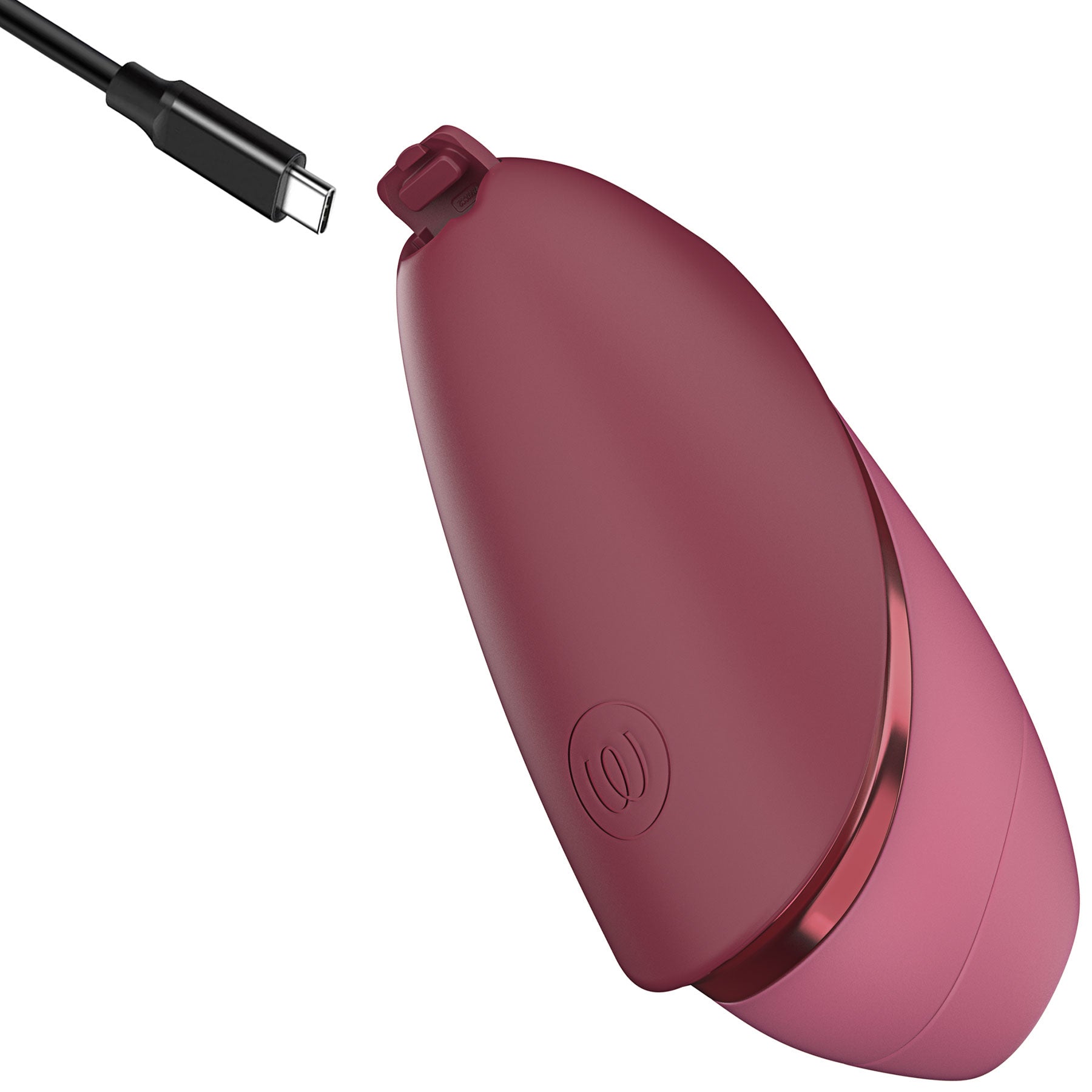 Womanizer Next Liberty Compact 3D Pleasure Air Clitoral Stimulator - Bordeaux