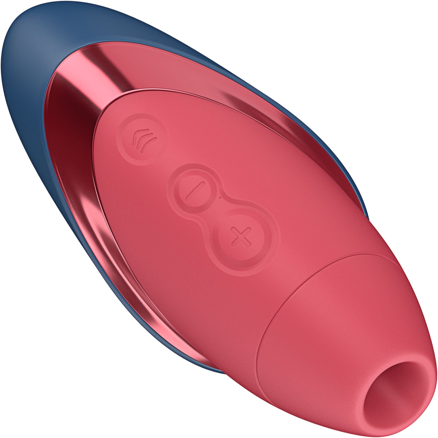 Womanizer Next Liberty Compact 3D Pleasure Air Clitoral Stimulator - Blue & Red