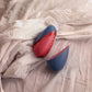 Womanizer Next Liberty Compact 3D Pleasure Air Clitoral Stimulator - Blue & Red