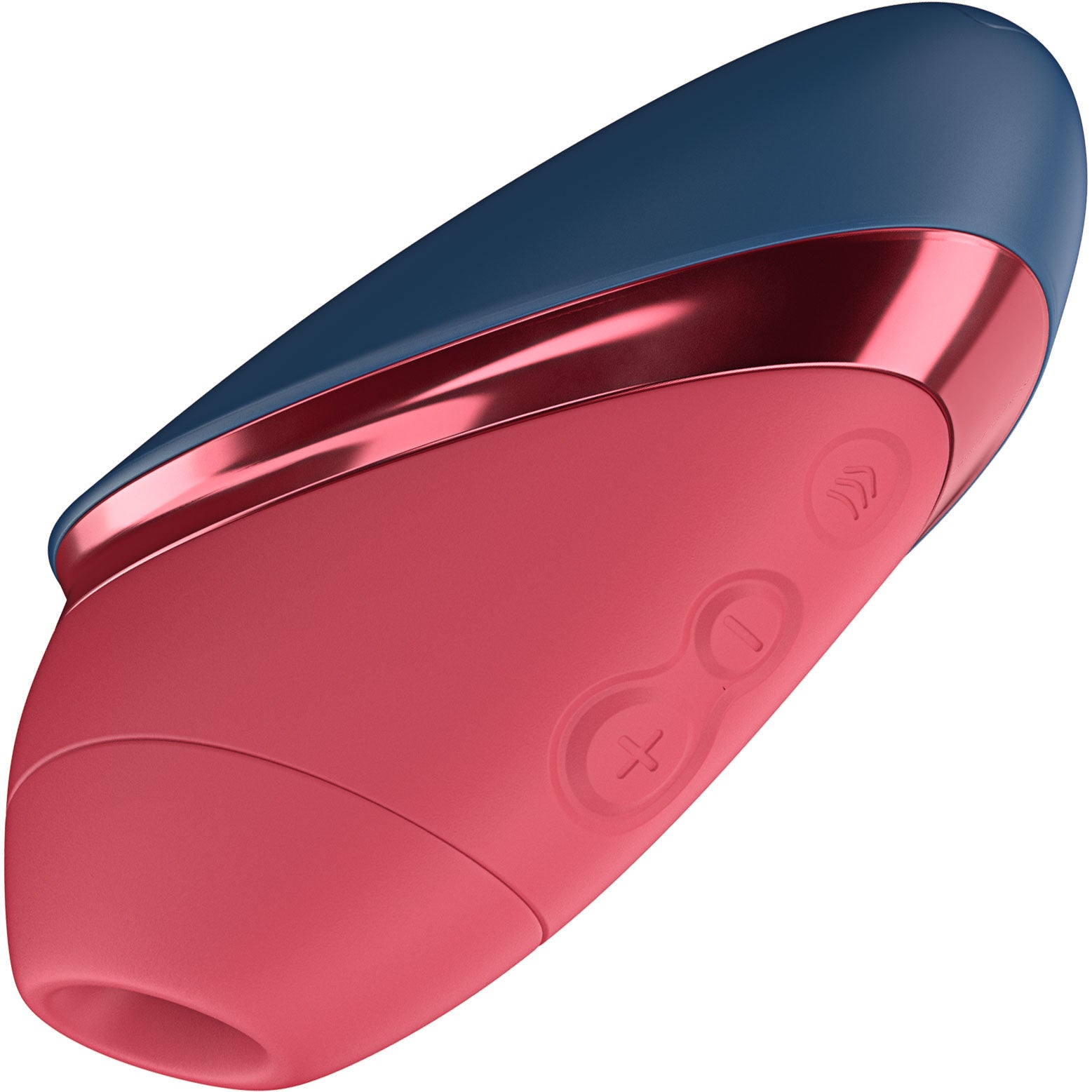 Womanizer Next Liberty Compact 3D Pleasure Air Clitoral Stimulator - Blue & Red