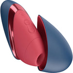Womanizer Next Liberty Compact 3D Pleasure Air Clitoral Stimulator - Blue & Red