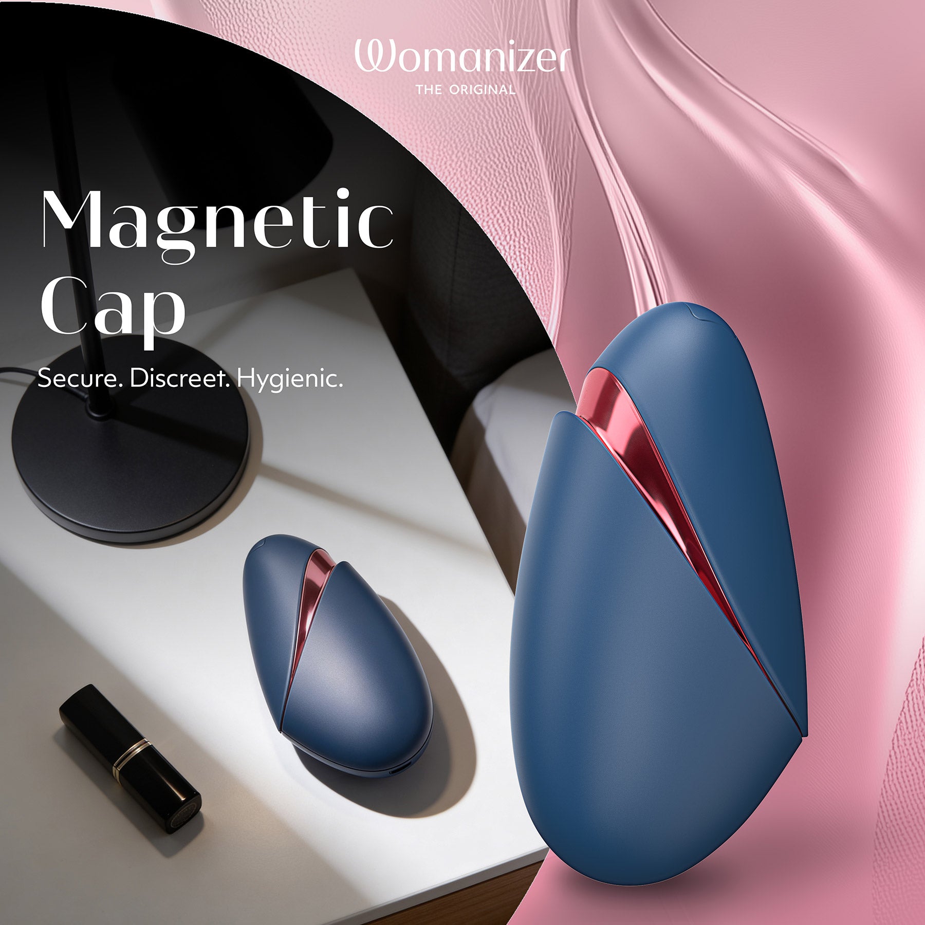 Womanizer Next Liberty Compact 3D Pleasure Air Clitoral Stimulator - Infographic 4
