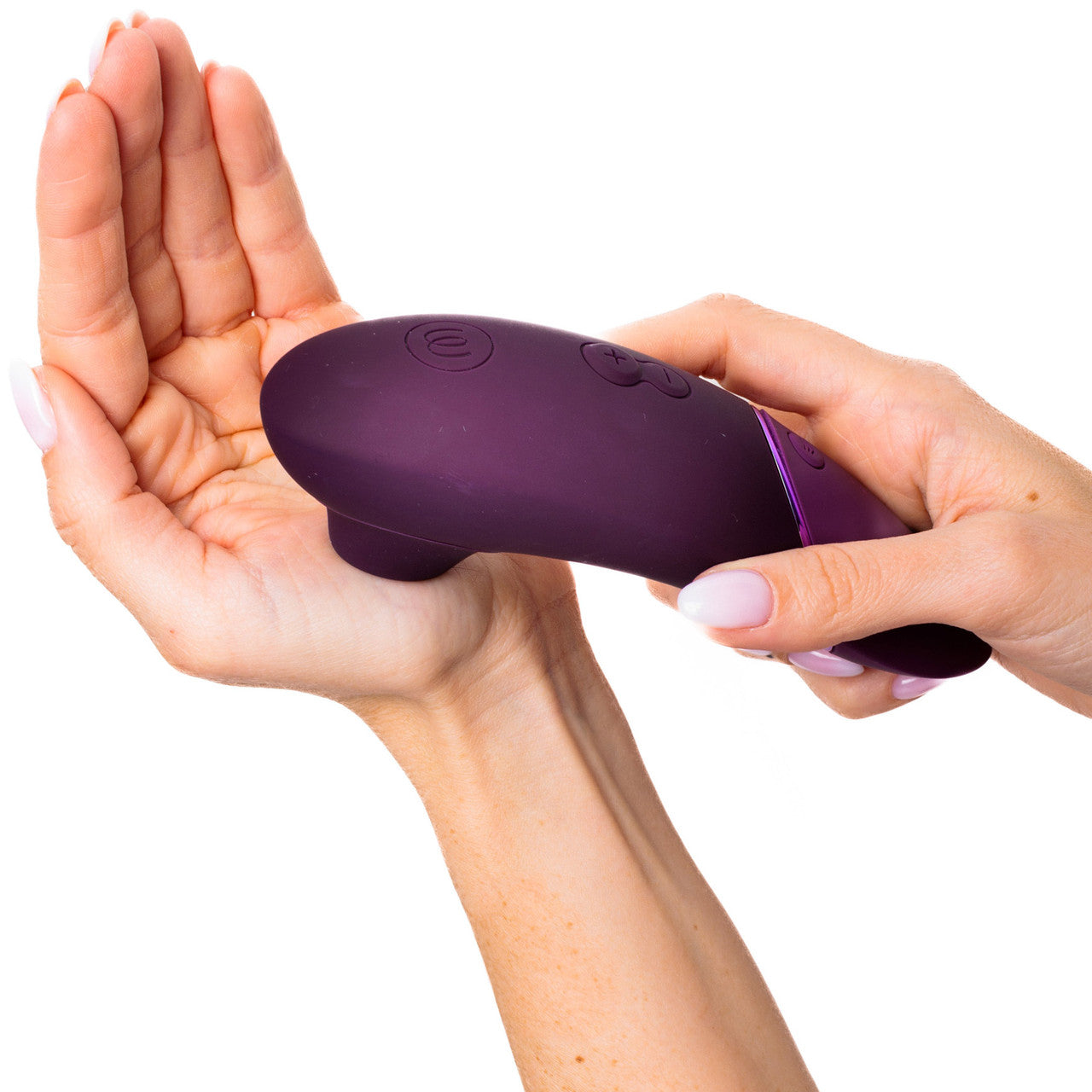 Womanizer Next Pleasure Air Clitoral Stimulator - Dark Purple