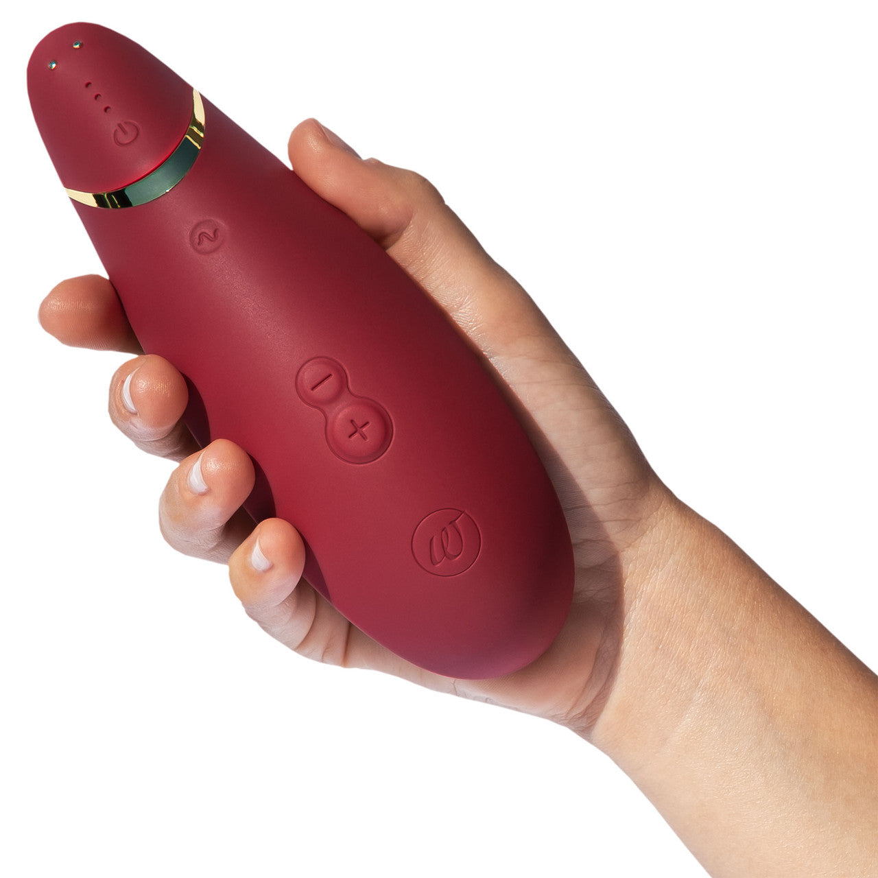 Womanizer Premium 2 Pleasure Air Clitoral Stimulator - Bordeaux