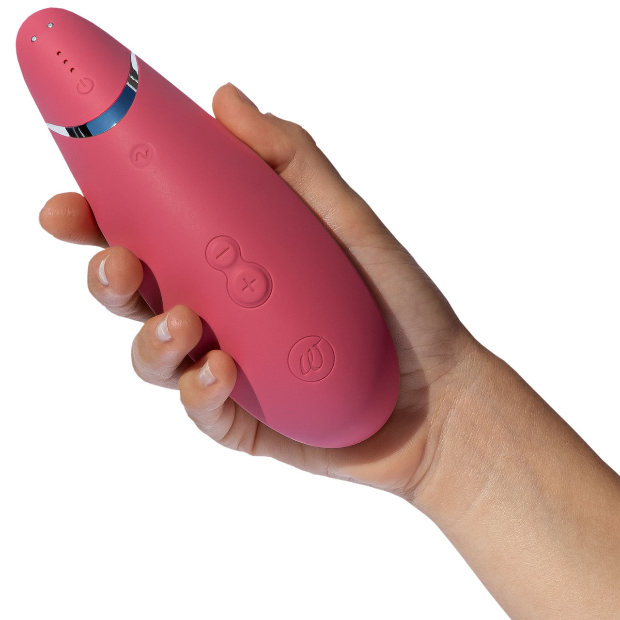 Womanizer Premium 2 Pleasure Air Clitoral Stimulator - Raspberry