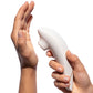 Womanizer Premium 2 Pleasure Air Clitoral Stimulator - Warm Grey