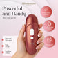 Womanizer Pro Pleasure Air Clitoral Stimulator - Bordeaux