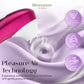 Womanizer Pro Pleasure Air Clitoral Stimulator - Vibrant Pink