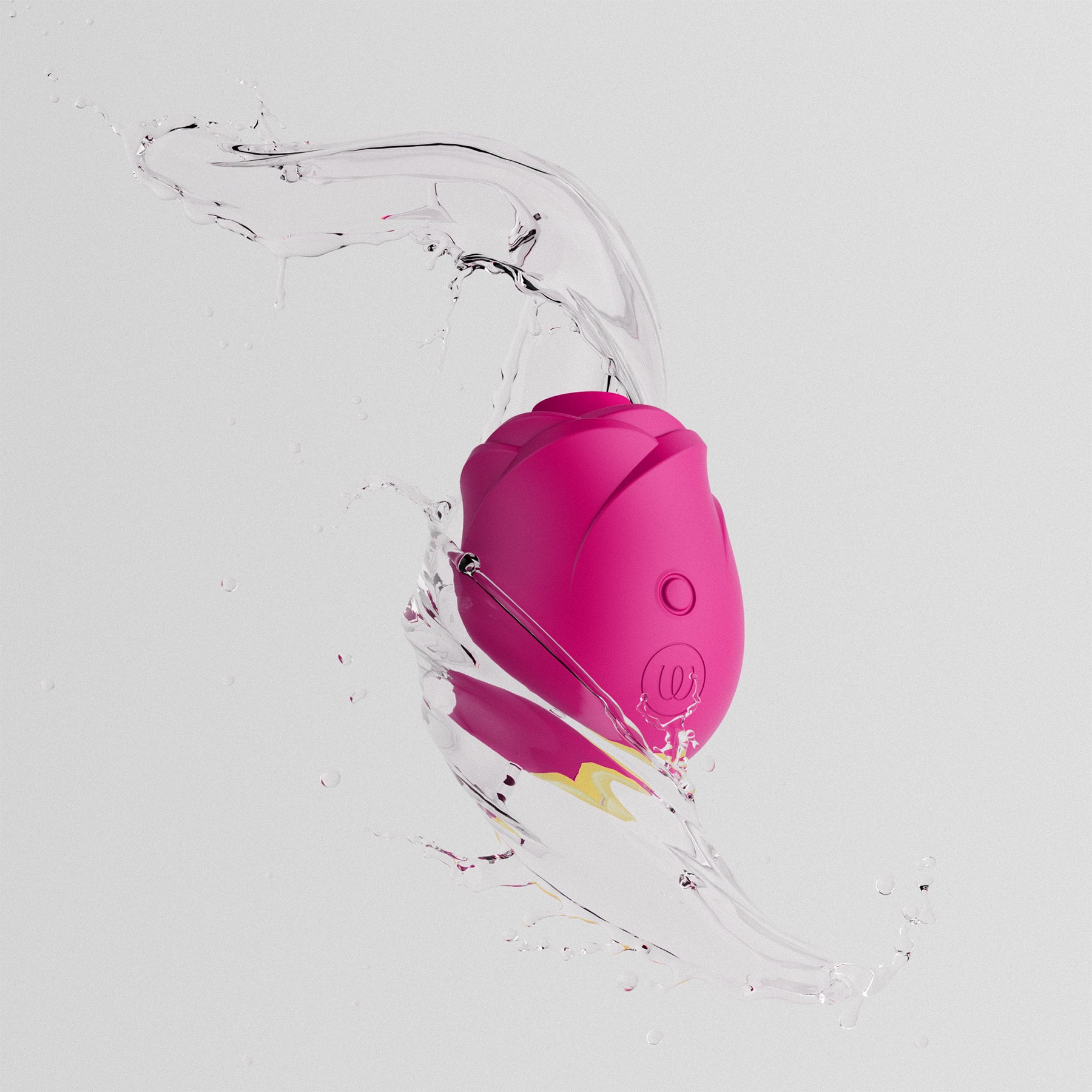 Womanizer Rose Pleasure Air Clitoral Stimulator | Silicone & Womanizer Rose Pleasure Air Clitoral Stimulator | Silicone &