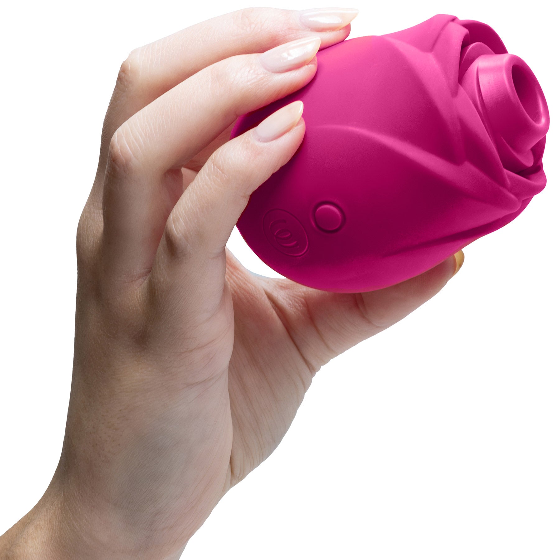 Womanizer Rose Pleasure Air Clitoral Stimulator | Silicone & Womanizer Rose Pleasure Air Clitoral Stimulator | Silicone &