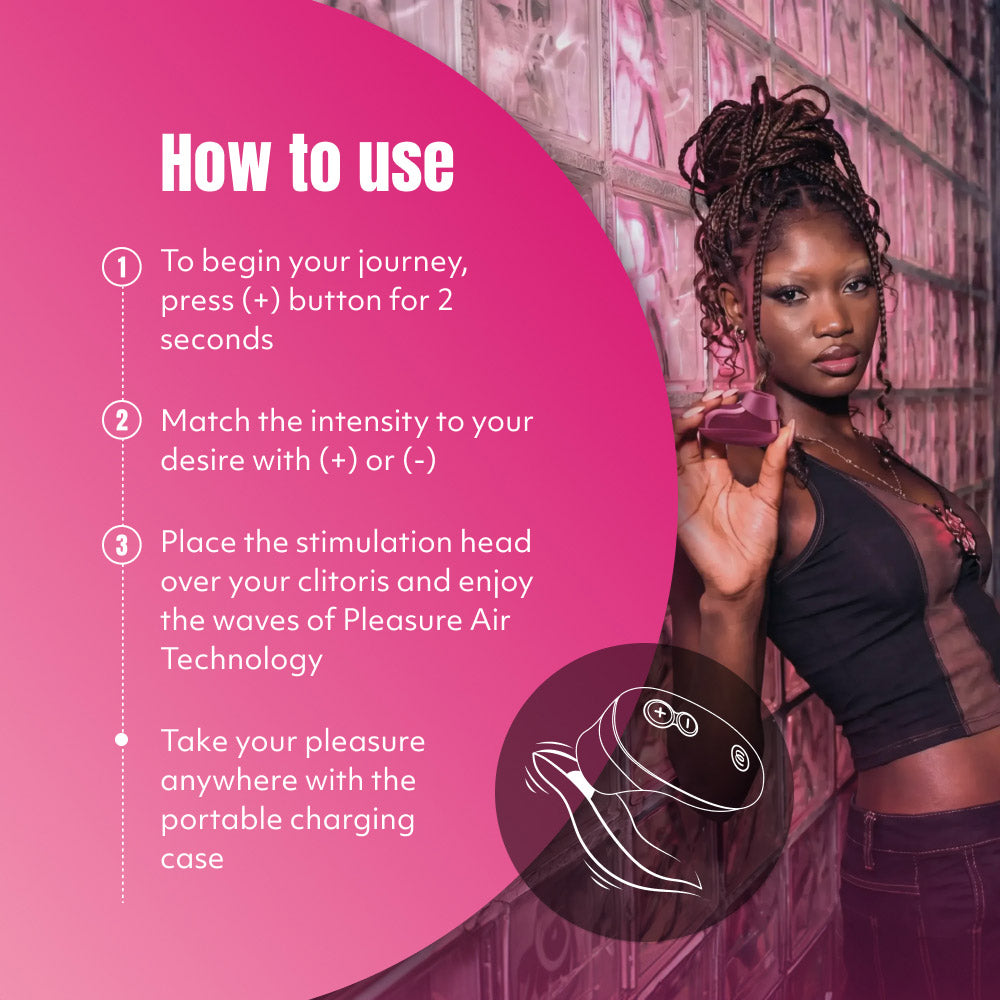 Womanizer Snap Portable Clitoral Stimulator - Info