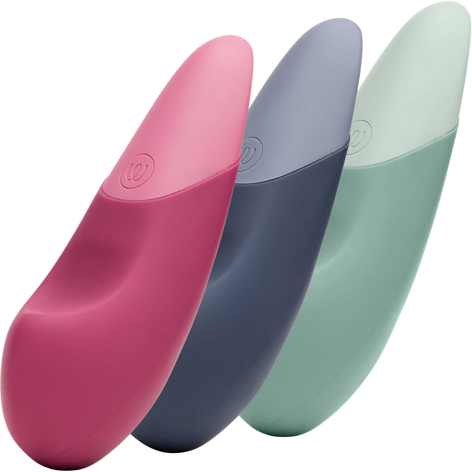 Womanizer Vibe Ultra Quiet Rumbly Silicone Lay-On Vibrator - All