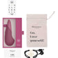 Womanizer Vibe Ultra Quiet Rumbly Silicone Lay-On Vibrator - Dusky Pink