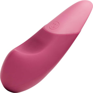 Womanizer Vibe Ultra Quiet Rumbly Silicone Lay-On Vibrator - Dusky Pink