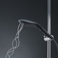Womanizer Wave Shower Head & Water Massage Clitoral Stimulator - Black