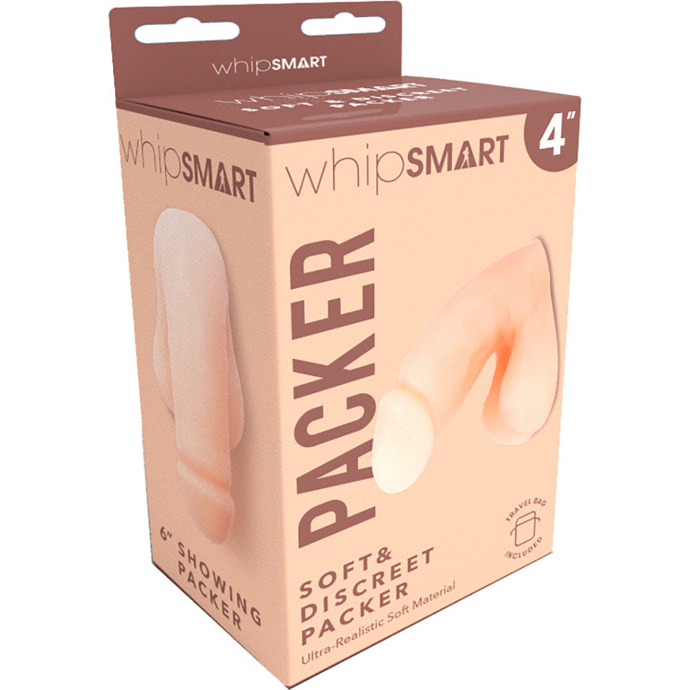 Whipsmart 4" Soft & Discreet Penis Packer - Vanilla