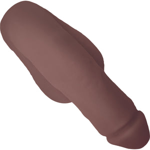 Whipsmart 8" Eyecatcher Penis Packer - Chocolate