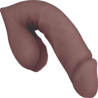 Whipsmart 8" Eyecatcher Penis Packer - Chocolate