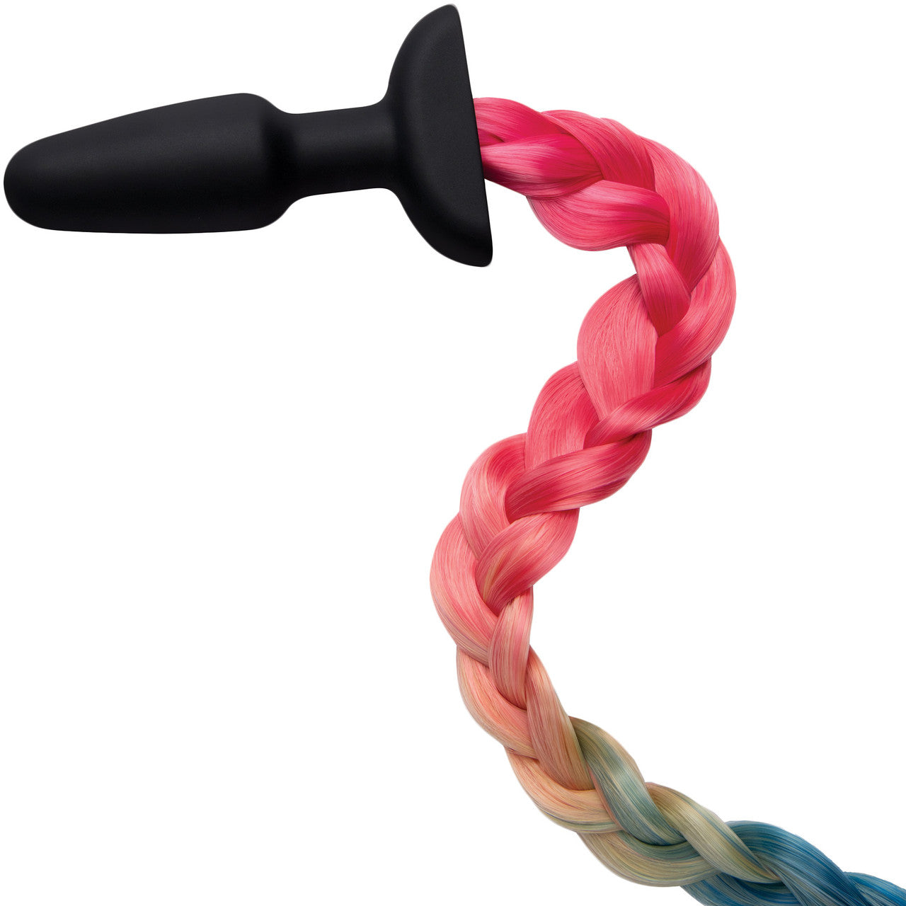 Whipsmart Furry Tales Silicone Rainbow Tail Butt Plug Whipsmart Furry Tales Silicone Rainbow Tail Butt Plug