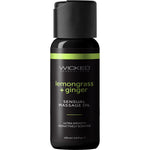 Wicked Lemongrass & Ginger Sensual Massage Oil 4 fl oz