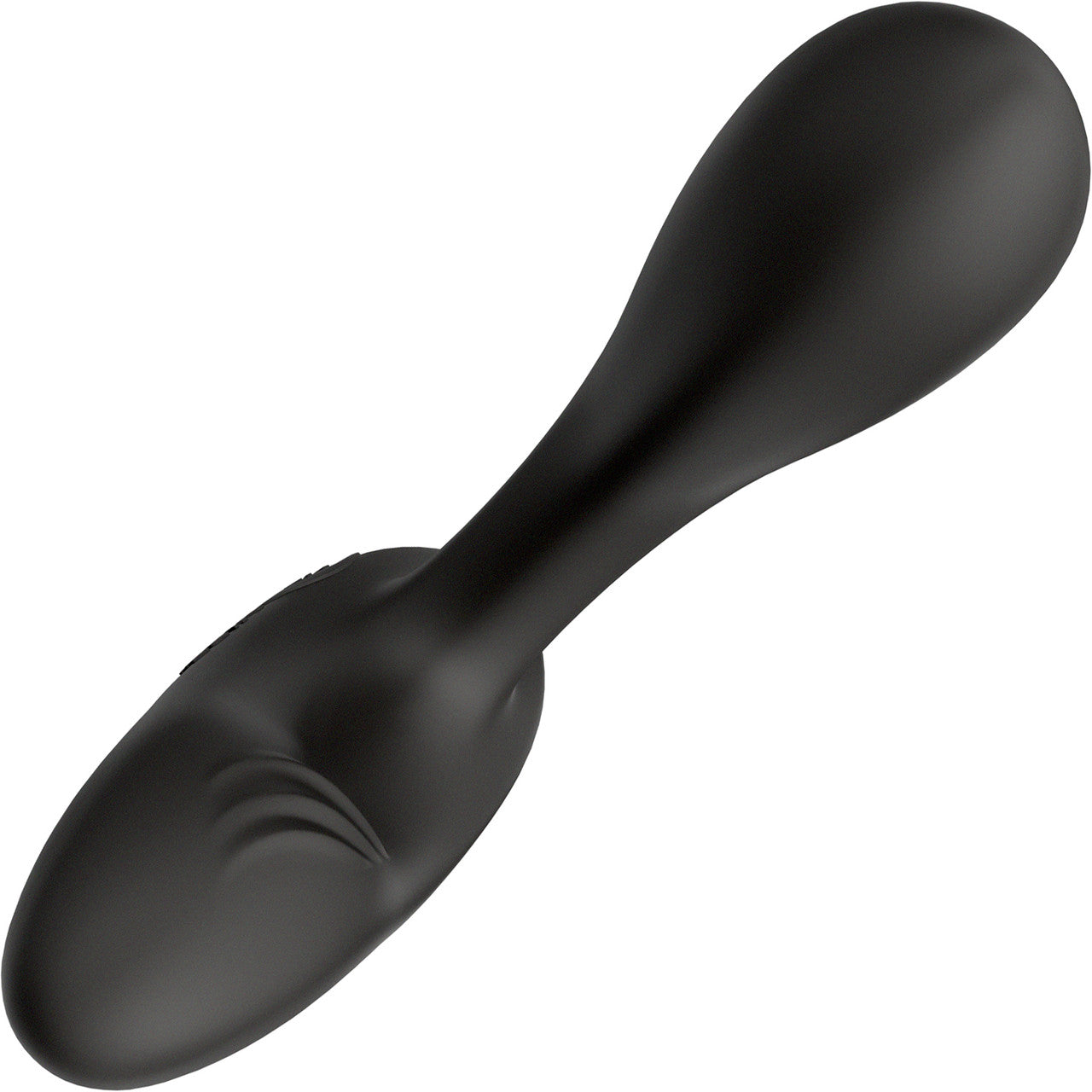 Vector+ By We-Vibe Waterproof Remote Controlled App Enabled Adjustable Prostate Massager - Charcoal Black