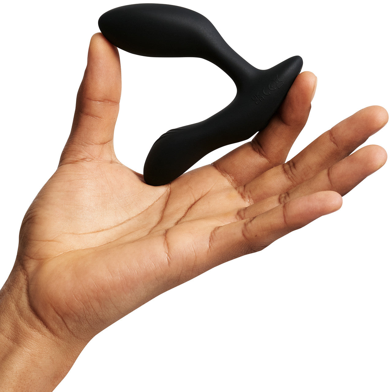 Vector+ By We-Vibe Waterproof Remote Controlled App Enabled Adjustable Prostate Massager - Charcoal Black