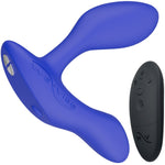 Vector+ By We-Vibe Waterproof Remote Controlled App Enabled Adjustable Prostate Massager - Royal Blue