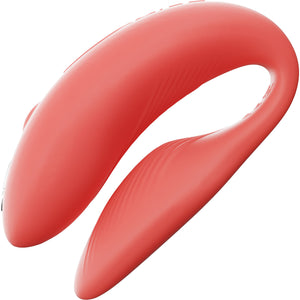 We-Vibe Chorus Remote & App Controlled Couples Vibrator - Crave Coral