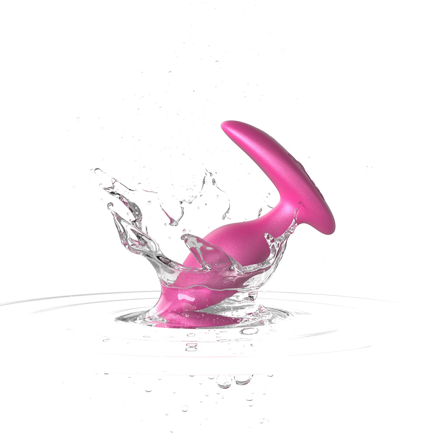 We-Vibe Ditto+ Vibrating Silicone Anal Plug - Cosmic Pink