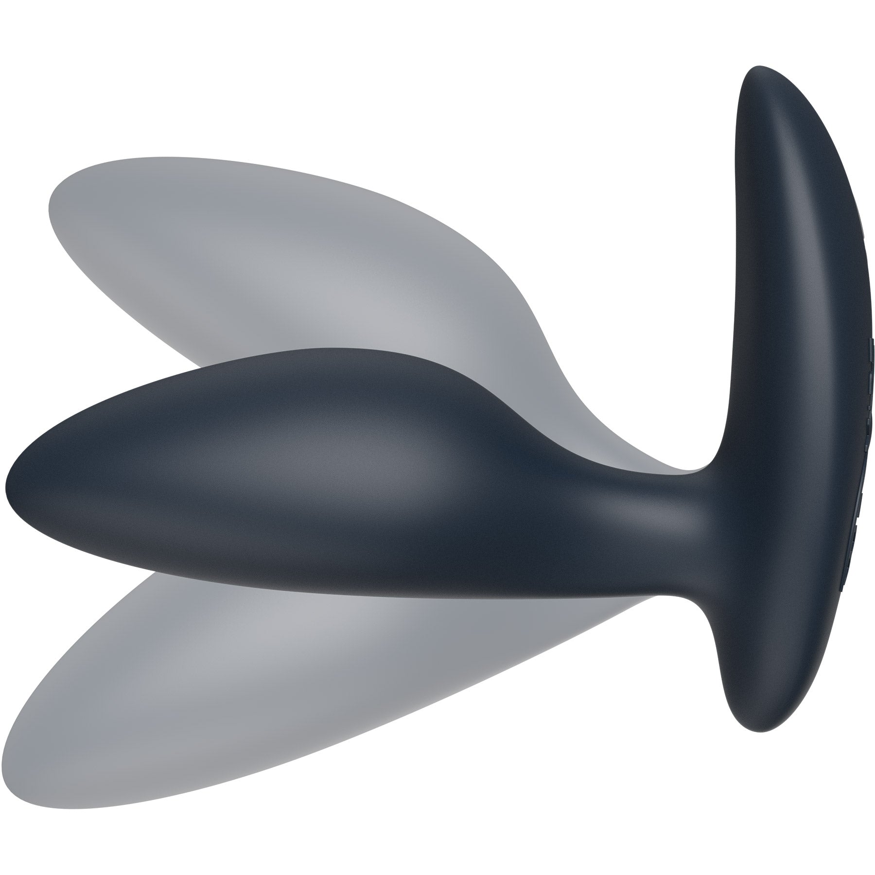 We-Vibe Ditto+ Vibrating Silicone Anal Plug - Satin Black