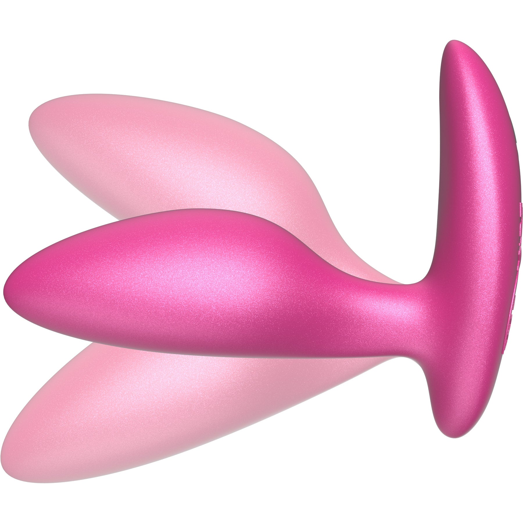 We-Vibe Ditto+ Vibrating Silicone Anal Plug - Cosmic Pink