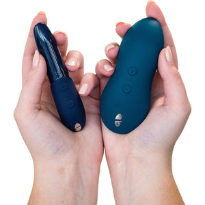 Forever Favorites Set By We-Vibe With Touch X & Tango X Powerful Vibrators - Blue & Green