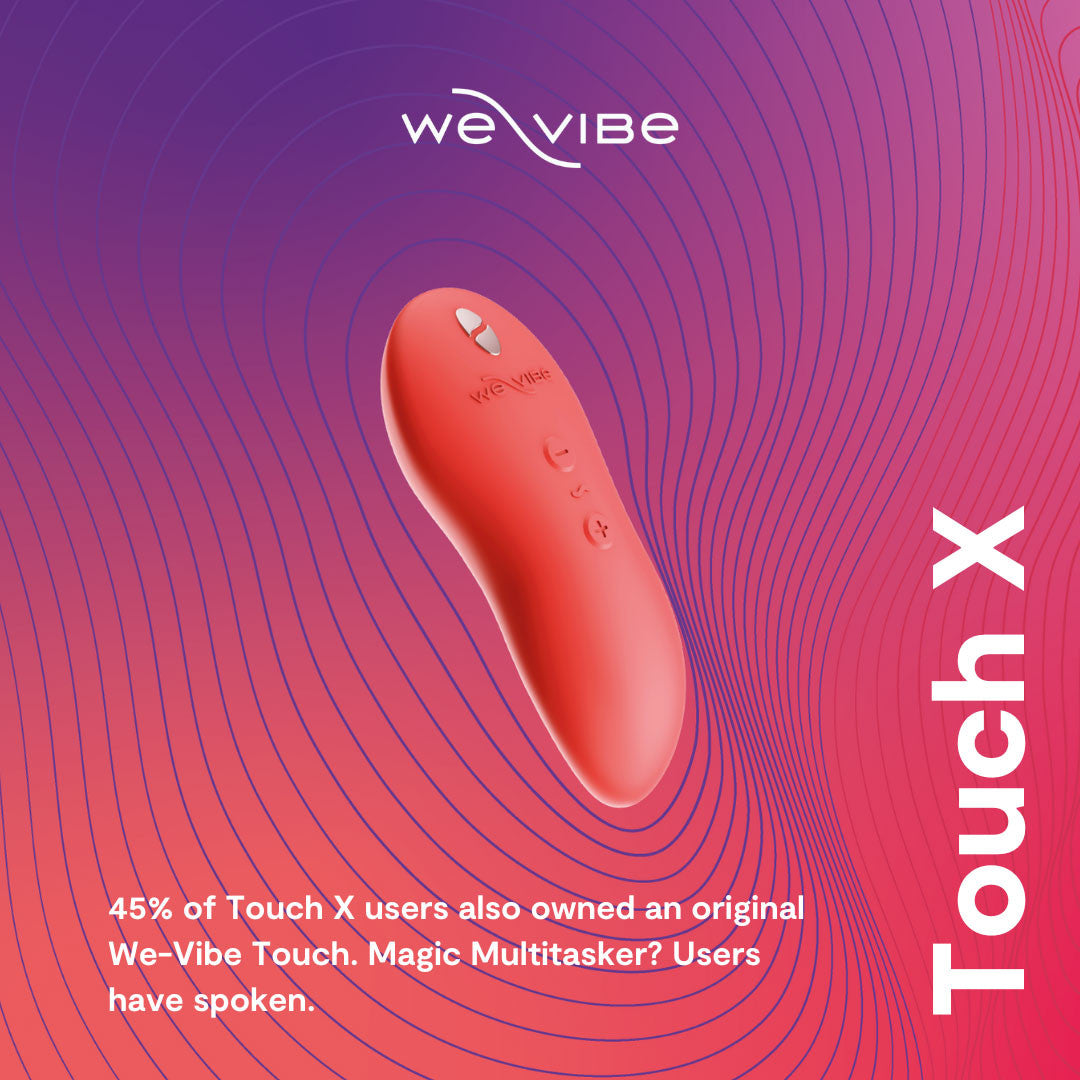 Forever Favorites Set By We-Vibe With Touch X & Tango X Powerful Waterproof Vibrators - Red & Coral