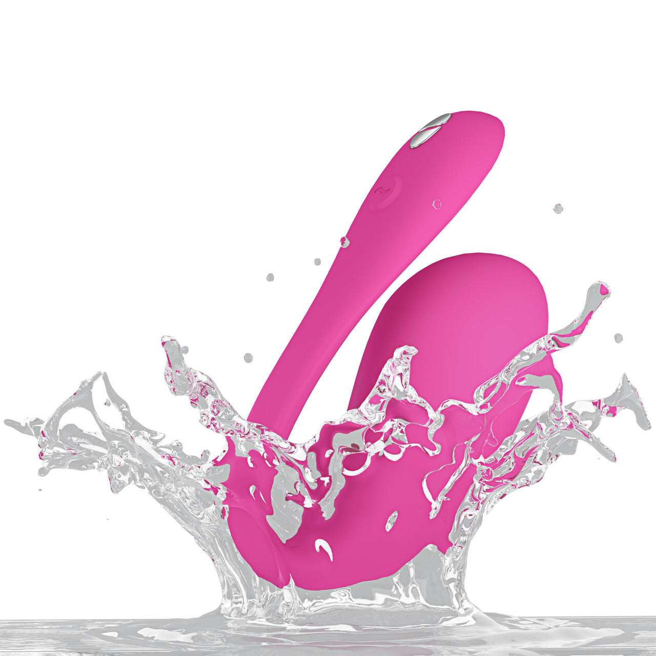 Jive 2 By We-Vibe Rechargeable Silicone App Controlled Wearable G-Spot Vibrator - Electric Pink