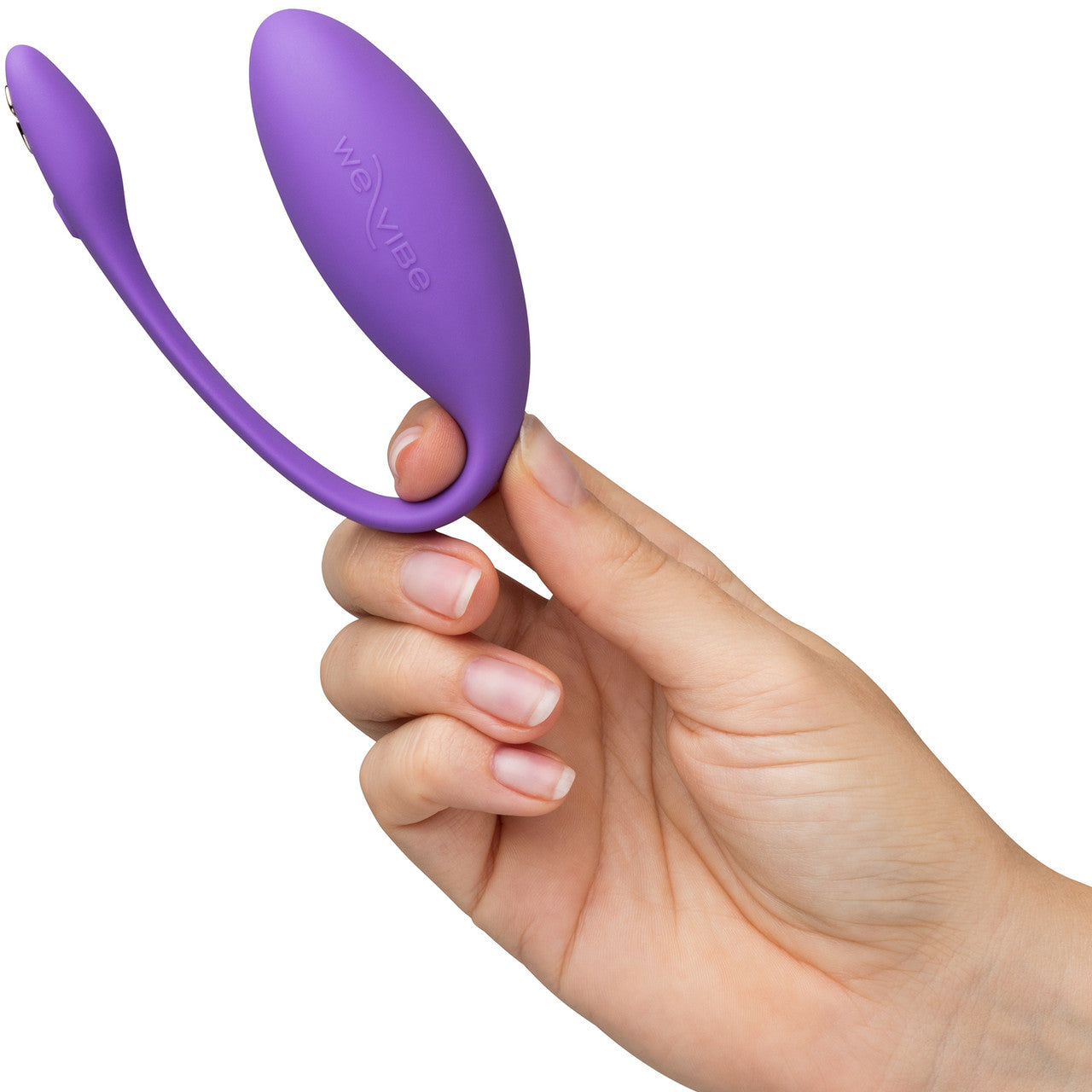 Jive Lite By We-Vibe Rechargeable Silicone App Controlled Wearable G-Spot Vibrator - Purple