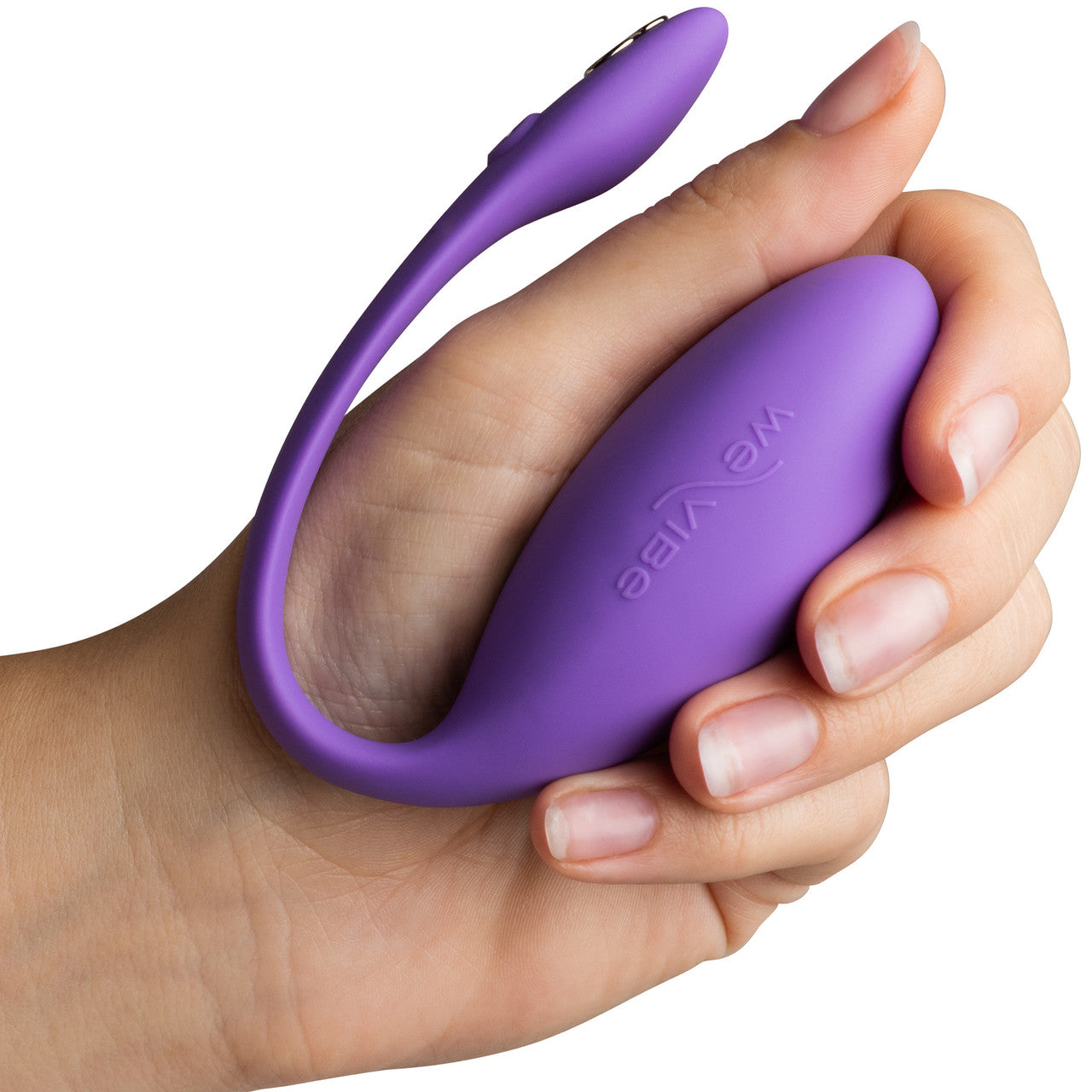 Jive Lite By We-Vibe Rechargeable Silicone App Controlled Wearable G-Spot Vibrator - Purple