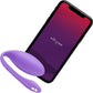 Jive Lite By We-Vibe Rechargeable Silicone App Controlled Wearable G-Spot Vibrator - Purple