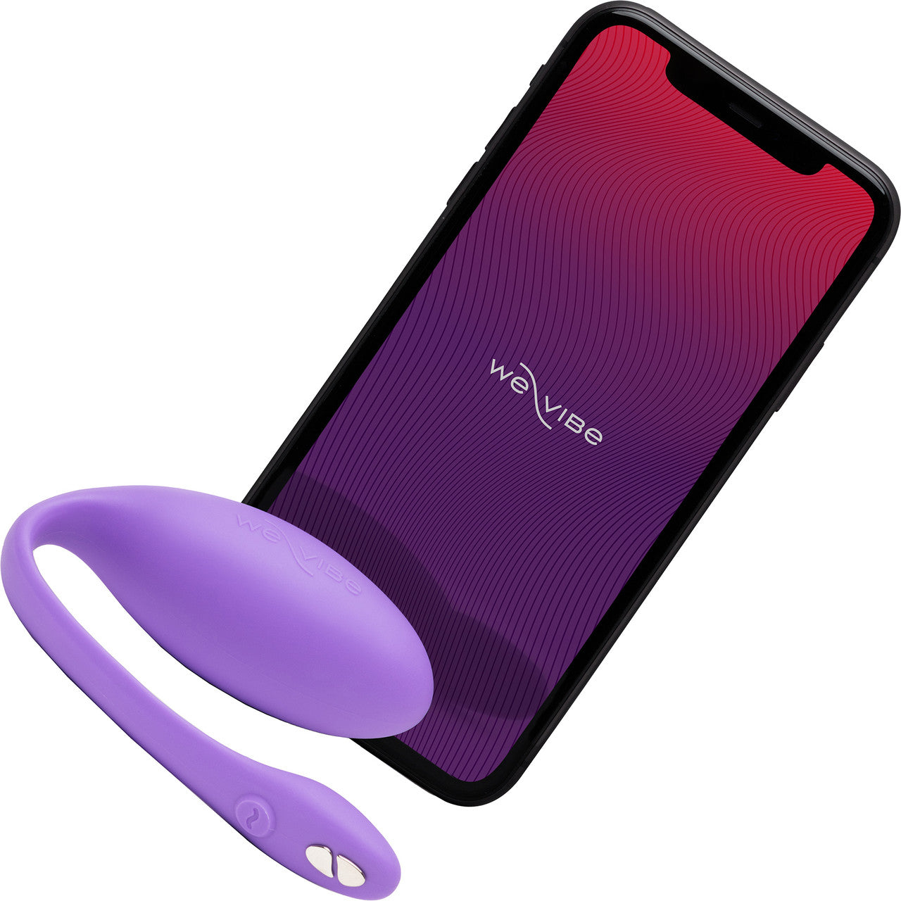 Jive Lite By We-Vibe Rechargeable Silicone App Controlled Wearable G-Spot Vibrator - Purple